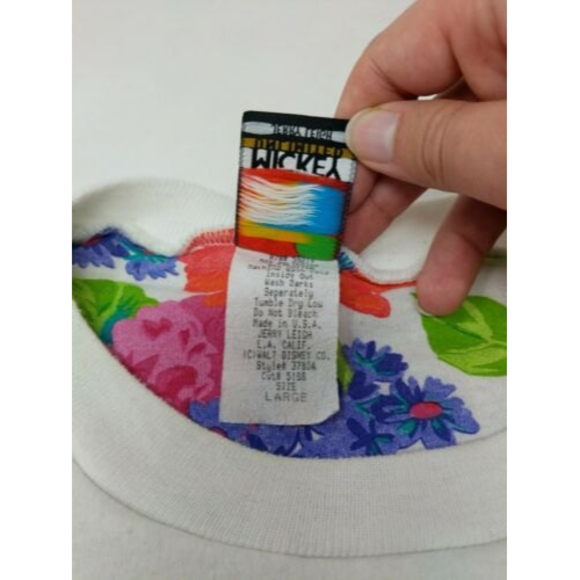 Disney Minnie Mickey Mouse African Rap Hip Hop Sweatshirt Women Size Large VTG - Picture 8 of 9